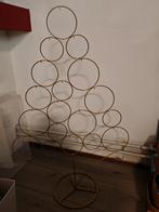 Kerstboom goud, Ophalen, Metaal, 50 tot 75 cm, Minder dan 5 flessen