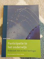 Participatie in het onderwijs, Gijs Verbeek, Petra Ponte, Zo goed als nieuw, Gamma, HBO