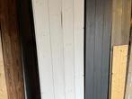 Wandbeschot, plafonddelen 13x135 2m60 lang wit geborsteld