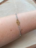 Gouden Hand Bedel Armband, Sieraden, Tassen en Uiterlijk, Armbanden, Staal, Nieuw, Ophalen of Verzenden, Met bedels of kralen