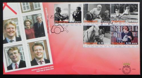 Nederland FDC E493a twee enveloppen 2003 Onbeschreven, Postzegels en Munten, Postzegels | Eerstedagenveloppen, Onbeschreven, Nederland