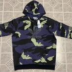 Adidas Originals graphic Navy Camo Sweatshirt Hoodie maat S, Blauw, Nieuw, Ophalen of Verzenden, Adidas