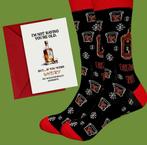 KERST WHISKEY SOKKEN  + KAART WHISKEY, Ophalen of Verzenden, Nieuw