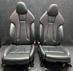 Audi RS3 8V zwart leder stoelverwarming, Ophalen, Audi, Gebruikt, Eu