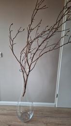 Grote glazen vaas - 86 cm hoog, Ophalen, Zo goed als nieuw