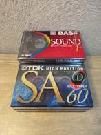 Vintage cassettebandjes Tdk en Basf, Cd's en Dvd's, Cassettebandjes, Ophalen of Verzenden, Zo goed als nieuw, Origineel