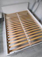 Wit bed Ikea 140x200 cm 'twijfelaar', Ophalen, Gebruikt, Wit, Tweepersoons