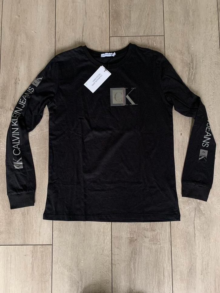 Nieuwe longsleeve van Calvin Klein (Maat 14), Kinderen en Baby's, Kinderkleding | Maat 164, Nieuw, Jongen of Meisje, Shirt of Longsleeve