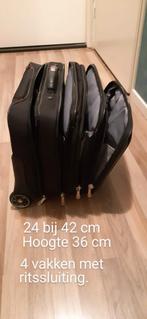 Laptoptrolly Werktas - Ideaal voor werk, Minder dan 50 cm, Ophalen of Verzenden, Zo goed als nieuw, 35 tot 45 cm
