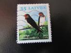 Postzegel Vogel: Boerenzwaluwen uit Letland, Postzegels en Munten, Postzegels | Thematische zegels, Ophalen of Verzenden, Gestempeld