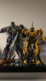 transformers the last knight bumblebee optimus prime, Verzamelen, Transformers, Overige generaties, Ophalen, Zo goed als nieuw