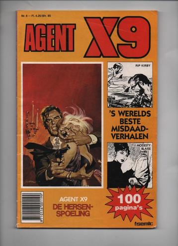 Agent X9 nr. 6 1985 - De hersenspoeling - softcover beschikbaar voor biedingen