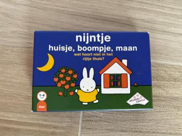 Speelgoed - nijntje domino en huisje boompje maan beschikbaar voor biedingen