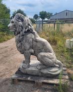 Grote leeuw tuinbeelden, Tuin en Terras, Tuinbeelden, Ophalen of Verzenden, Nieuw, Beton, Dierenbeeld
