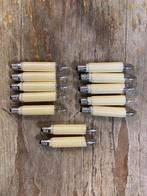 12x vintage kerstlampjes E10 vitting 14 volt, Diversen, Kerst, Ophalen of Verzenden