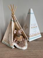 Maileg little feather met tipi, Ophalen of Verzenden, Zo goed als nieuw, Poppenhuis