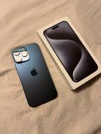 iPhone 15 Pro Max 256GB Blauw Titanium - Topstaat!, 256 GB, Blauw, IPhone 15 Pro Max, Ophalen of Verzenden