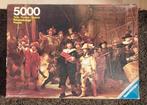 Rembrandt Puzzel - Nachtwacht - 5000 Stukjes, Hobby en Vrije tijd, Denksport en Puzzels, Ophalen of Verzenden, Meer dan 1500 stukjes