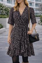 Omslagjurkje (M), Maat 38/40 (M), Zwart, Ophalen of Verzenden, Zo goed als nieuw