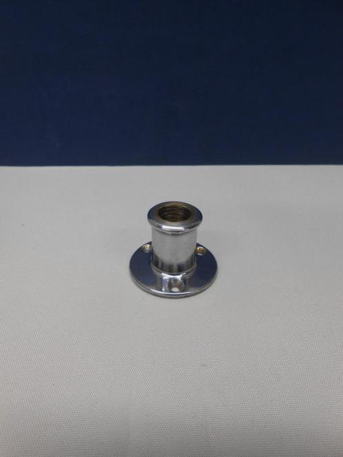 Vlaggenstokhouders, 12 en 13 mm, messing verchroomd, recht, Watersport en Boten, Accessoires en Onderhoud, Nieuw, Overige typen