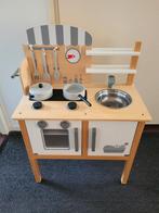Leuke complete speelkeuken, Kinderen en Baby's, Speelgoed | Speelkeukens, Ophalen, Gebruikt, Hout, Speelkeuken