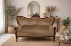 Antieke Louis Philippe Mahonie Sofa - Butterfly Model, Ophalen, Gebruikt, Louis Philippe, Tweepersoons