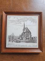 tegel Ridderkerk Singelkerk 1448 met lijst, Ophalen