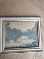 Thibesart - Coucher de soleil sur la Seine, Ophalen of Verzenden