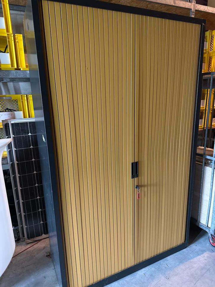 Roldeurkast - 120x195x45 - 3 stuks beschikbaar, Huis en Inrichting, Kasten | Roldeurkasten en Archiefkasten, 150 tot 200 cm, 100 tot 150 cm