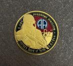 US Army 82nd airborne division D-Day coin, Verzamelen, Militaria | Tweede Wereldoorlog, Ophalen of Verzenden, Amerika, Embleem of Badge