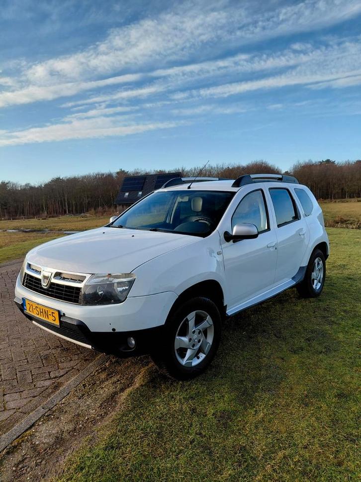 Dacia Duster 1.6 16V 4X2 2011 Wit, Auto's, Dacia, Particulier, Duster, 4x4, ABS, Benzine, D, SUV of Terreinwagen, Handgeschakeld