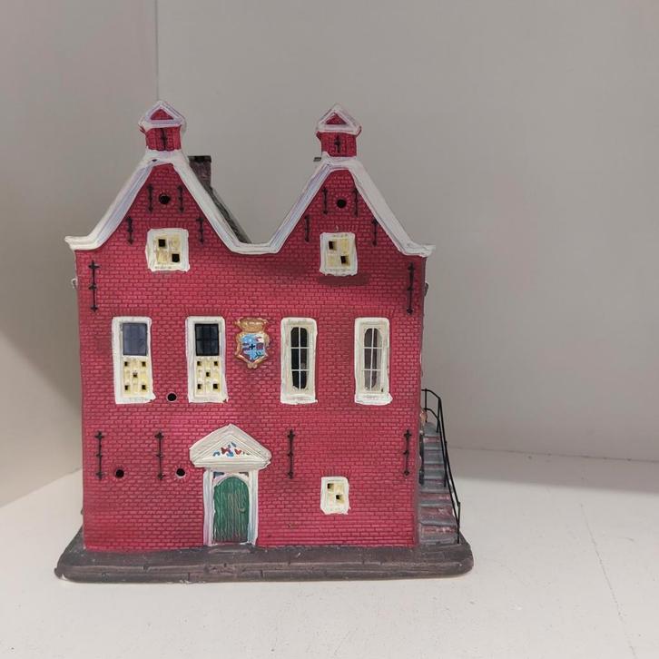 Dickensville Hindeloopen Stadhuis Miniatuur, Diversen, Kerst, Ophalen of Verzenden