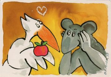 4 Ansichtkaarten Voor het Kind - Brigida - Kaas en Koos 1999 beschikbaar voor biedingen