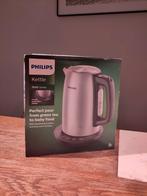 Nieuwe waterkoker met instelbare temperatuur, 1 tot 2 liter, Ophalen of Verzenden, Nieuw, Rvs