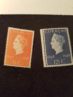 @@ Curacao 196-197 ongebruikt @@, Ophalen of Verzenden, Postfris