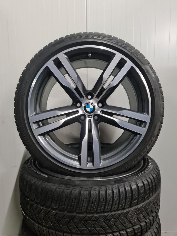 20' BMW 6 GT 7 Serie G11 G12 Styling 648M met winterbanden, Auto-onderdelen, Banden en Velgen, Banden en Velgen, Winterbanden