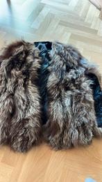 Vintage pelsjas, vossenbont, Ophalen, Gedragen, Maat 38/40 (M), Overige kleuren