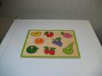 Puzzel fruit 8 delig, Ophalen of Verzenden, Gebruikt