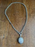 1781 Victorian Style Sterling Silver Necklace Locket Pendant, Overige materialen, Ophalen of Verzenden, Zilver, Gebruikt