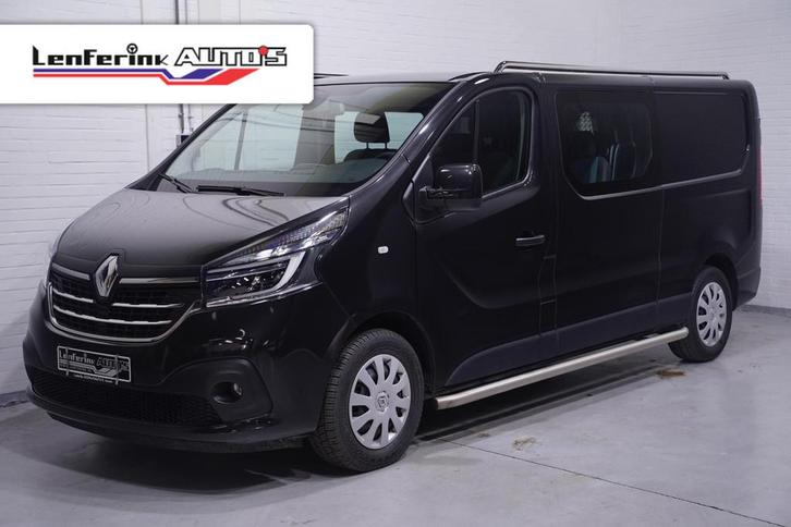 Renault Trafic 2.0 dCi 120 pk L2H1 Dubbel Cabine 5p, NAP Cam, Auto's, Bestelauto's, Bedrijf, Te koop, ABS, Achteruitrijcamera