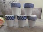 5 Tokyo design Studio Nippon Blue  Bekers, Huis en Inrichting, Keuken | Servies, Keramiek, Overige typen, Ophalen of Verzenden