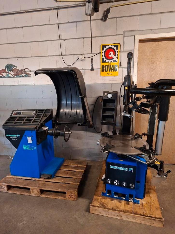 Set bandenapparaat balanceer machine Hofmann, Auto diversen, Autogereedschap, Nieuw, Ophalen