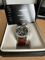 Ascot Como Automatic, Sieraden, Tassen en Uiterlijk, Horloges | Heren, Overige merken, Leer, Staal, Ophalen of Verzenden