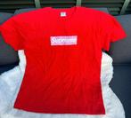 Supreme Paisley Box Logo T-shirt - Rood - Maat L, Maat 52/54 (L), Nieuw, Ophalen of Verzenden, Rood