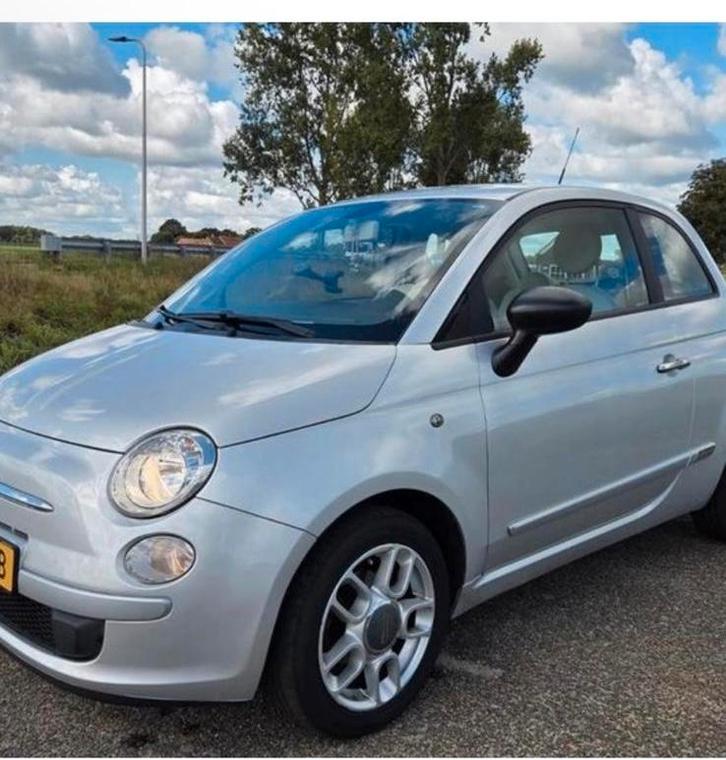 Originele Fiat 500 Velgen met Banden 4x, Auto-onderdelen, Banden en Velgen, Banden en Velgen, Zomerbanden, 14 inch, 165 mm, Personenwagen