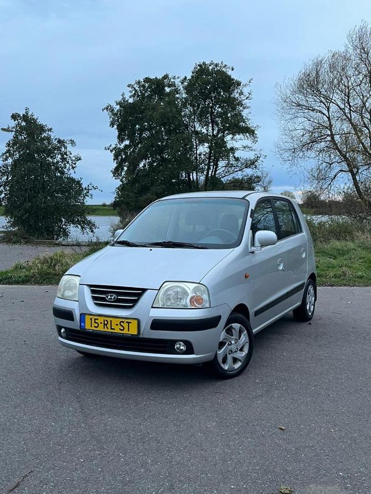 Hyundai Atos 1.1i 2005 UNIEKE KM Origineel NL Elektr ramen, Auto's, Hyundai, Particulier, Atos, ABS, Airbags, Alarm, Bochtverlichting