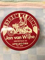 VET blik van Jan van Wijhe Apeldoorn, motorrijders!, Ophalen of Verzenden