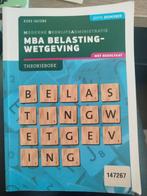 MBA Belastingwetgeving - Kees Jacobs theorieboek, Boeken, Gelezen, Kees Jacobs, Alpha, HBO