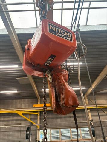 Nitchi elektrische kettingtakel – Model ECC-3S-F (250 kg) beschikbaar voor biedingen