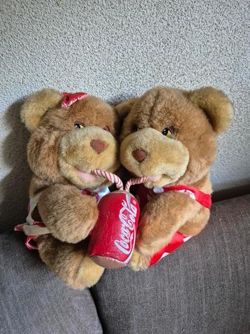 Coca-Cola Teddyberen Knuffel Set beschikbaar voor biedingen